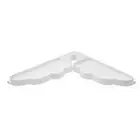 Storage Rack Damp-proof Rotatable Angle Wing Shape Shower Caddy Storage Rack