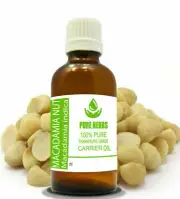Pure Herbs Macadamia Nut 100% Pure & Natural Carrier Oil