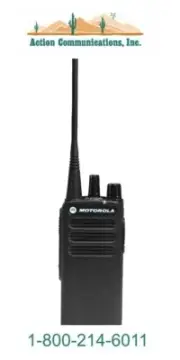 NEW MOTOROLA CP100d ANALOG - UHF 403-480 MHZ, 4 WATT 16 CH HANDHELD RADIO