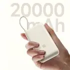 Xiaomi Power Bank Portable Battery Charger With Built In Type C Charging Cable