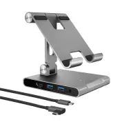 j5create Multi-Angle 4K Docking Station with USB-C 100W PD