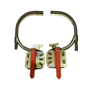 Tree Climbing Electrician Wooden Pole Foot Buckle Iron Shoe Tree Climbing Tool C