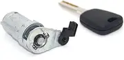 Door Lock Barrel with ONE Key with Groove Fit for New Peugeot 307