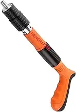 HENGJINGTR Manual Steel Nails Adjustable Cement Wall Nailer Hand Tool Low Noise Cement Nailer Mini Nailer Tool Air Nailer Machine for Concrete Walls,Wooden Boards