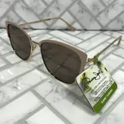 NWT Panama Jack Womens Sunglasses 39348SPJ200 FWG Tan & Gold 100% UVA-UVB
