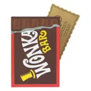 Willy Wonka Premium A5 Notebook With Wonka Bar Gift Box