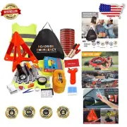 Ultimate Emergency Car Kit: Compact Roadside Assistance with First Aid & Tools