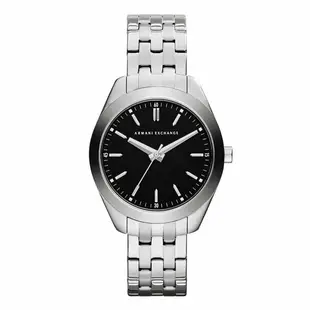 ARMANI EXCHANGE 女錶 手錶 36mm 銀色鋼錶帶 女錶 手錶 腕錶 AX5512 AX(現貨)▶99購物節 | 領券滿額現折$200