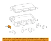 CHRYSLER OEM 11-23 1500 Classic Electrical Fuse Relay-Mini Fuse 68100746AB