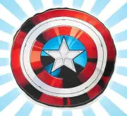 Marvel Captain America Brave New World Shield Soft Cloud Accent Pillow 15" NWT