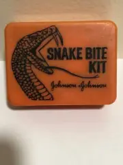 Vintage Snake Bite Kit from Dad’s Estate
