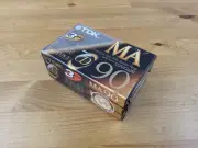 Sealed 3-Pack TDK MA 90 min Metal Alloy IEC Type IV Blank Cassette Tapes MA-90S3