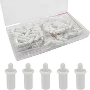 [Cionyce] 100 Pack Shutter Repair Kit Plantation Shutter Repair Kit Replacement Tool Set Premium Tilt Rod Louvers Staples and Spring Loaded Shutter Pins for Efficient Shutter Repair