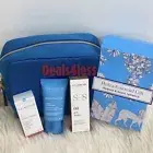 Clarins Hydra-Essentiel Gift Set Eye Mask Moisturize Cream Primer Cosmetic Bag