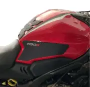 Honda CB650 CBR650R Rubber Tank Pads Protectors Black