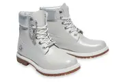 Timberland Womens Heritage 6 Inches Waterproof Winter Boot - Light Grey