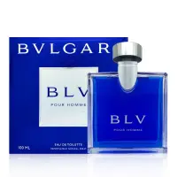在飛比找Yahoo奇摩購物中心優惠-BVLGARI 寶格麗 藍茶男性淡香水 100ml