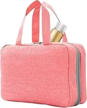 [Furtryvl] Foldable Toiletry Bag for Women | Makeup Brush Roll Up Case Pouch Holder - 4-in-1 Waterproof Cosmetic Case, Foldable Pouch Holder, Portable for Bathroom Shower