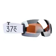 37 Degrees South Adults' Frameless Snow Goggles White