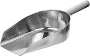 TIDTALEO Kitchen Grain Scoop Stainless Steel Multi Purpose Scoop for Candy Tea Flour and Ice Ergonomic Design and Practical for Home Kitchen and Supermarket Use