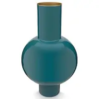 在飛比找momo購物網優惠-【PIP STUDIO】金屬球造型綠色中花瓶24x40cm