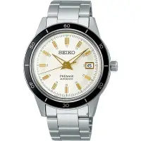 在飛比找Yahoo奇摩購物中心優惠-SEIKO 精工 presage 60年代復古機械腕錶-4R