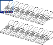 Skroad 100 Pack Laundry Clothes Pegs, Long-Lasting Strong-Grip Laundry Clips ...