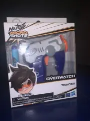 NERF Micro Shots Overwatch Tracer Blaster Dart Gun with 2 Darts NEW