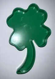 Vintage Tupperware 1316 Shamrock 4 Leaf Clover Cookie Cutter Used New Old Stock