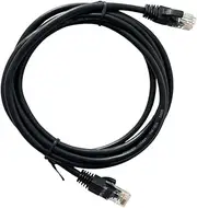 Cablix Cat 5E UTP Patch Cord with Boot, 7ft, Black, 10-Pack – Reliable Ethernet Cable for Fast Networking & Internet Connections