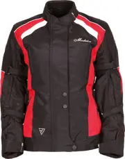 Modeka Janika, textile jacket women , color: Light Grey/Black , size: 32