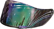 Motorcycle Anti Scratch Helmets Lens Visor Motorcycle Rainbow Lens Helmet Goggles Full Helmet Lens for GS&B G-350 G-360D G-360F(360D 350 Green)