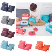 Travel Storage Bag Set for Clothes Tidy Organizer Wardrobe Suitcase Pouch Travel