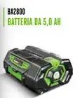Battery 5 Ah Ego for Chainsaw Blower Trimmer Lawn Mower Tagliasepi