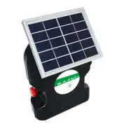 10KM 3W Solar Electric Fence Energizer Fence Charger For Animals Poultry