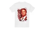 Dexter Mens Splatter T-Shirt (White) - UTTV7096