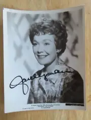 Academy Award JANE WYMAN signed 8x10 Photo FALCON CREST Holiday for Lovers