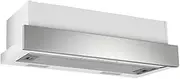 Omega ORT6WXA Slideout Rangehood, 60 cm, Silver