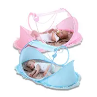 在飛比找PChome24h購物優惠-加大透氣可折疊寶寶蚊帳