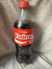Share a Coke with Fatima 2025 Personalized Gift Coca~Cola Bottle 20oz