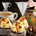 Stainless Steel Small Balls Making Funnel Cupcakes Baking Pancake Batter