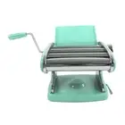 (Green Suction Cup Type 3 Blade)Noodles Maker Multifunction Hand Crank Pasta A