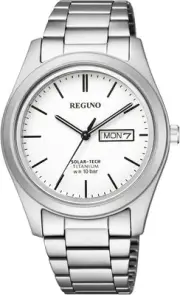 [Citizen] Watch Regno Solartech Standard Titanium Model KM1-415-11 Men's