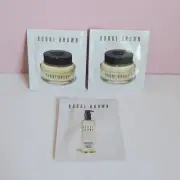 Bobbi Brown Samples: Vitamin Enriched Face Base 0.05oz x2 & Cleansing Oil 0.1oz