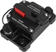 Metal Circuit Breaker, Resettable Circuit Breaker, Manual Automotive Replacement Circuit Breaker Switches for Vehicle (60A)