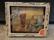 Moses Splitting Red Sea Quartz Wall Clock NIB Rare