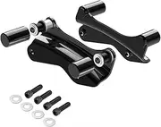 Amazicha Vivid Black 4 Point Docking Hardware Kit, 4 PCS Docking Hardware Covers Compatible for Harley Davidson Touring Street Glide Electra Glide Road Glide Road King 2014-2023