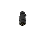 Elinz Trailer Plug 7 PIN Large Round Plastic Connector Adaptor Socket Car Caravan Boat 1x