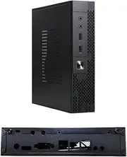 Mini-ITX HTPC for Case Box Chassis Monitoring Server Chassis Industrial Control Computer USB Audio Ports Enclosure