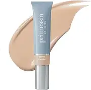 PrimeSkin CC Cream - Liquid Foundation Makeup, New Cc Cream Foundation Makeup Self Adjusting for Mature Skin, Medium Lightweight Natural Coverage Korean Skincare(#03)